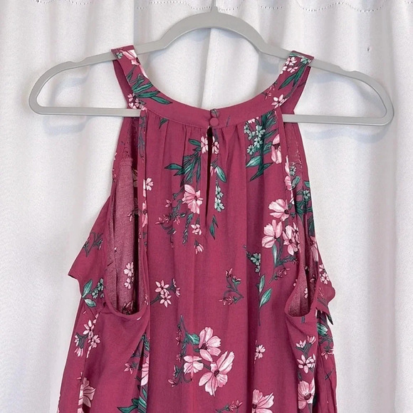 NEW Torrid‎ Floral Ruffle Halter Top Size 1X - Picture 5 of 7
